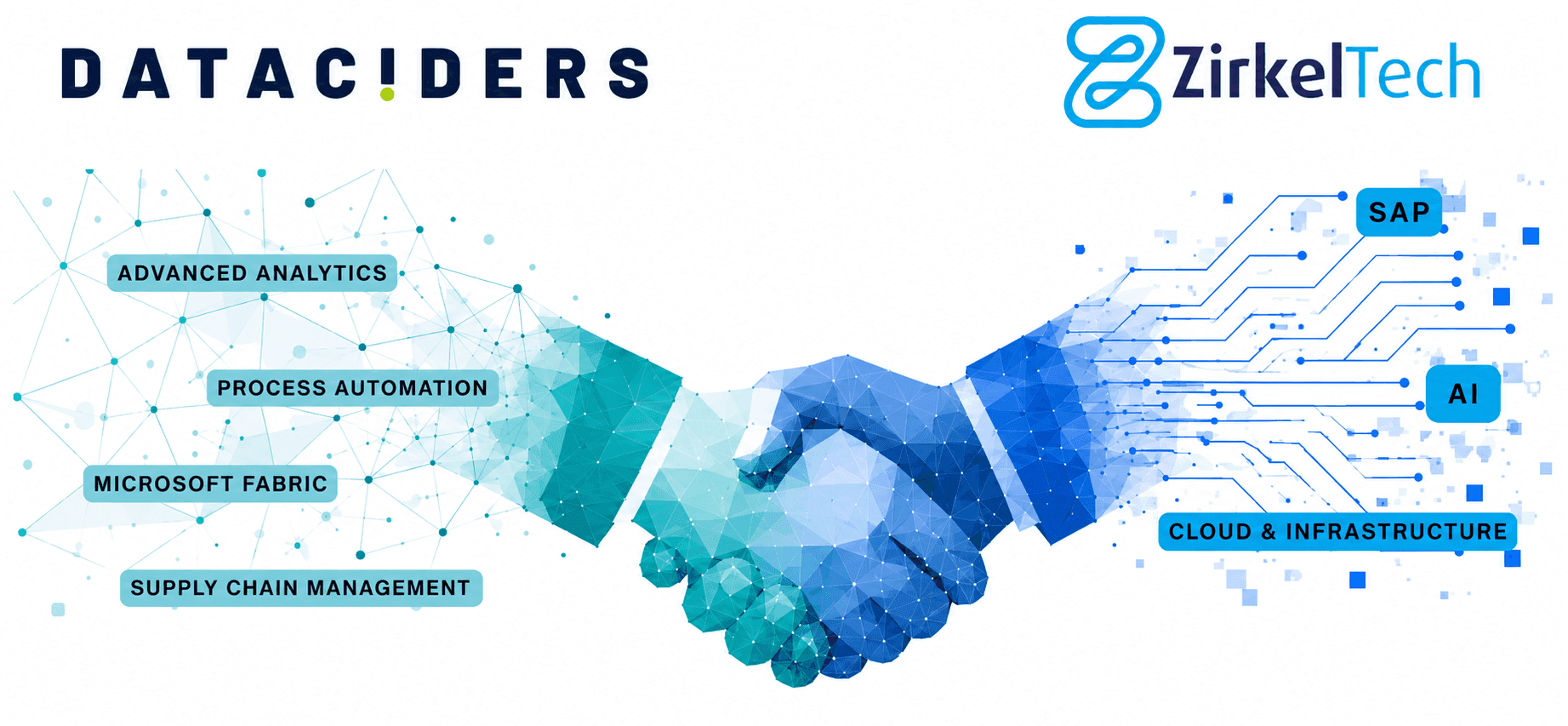 Zirkel Technologies und Dataciders verbinden Branchenkompetenz mit Data & AI