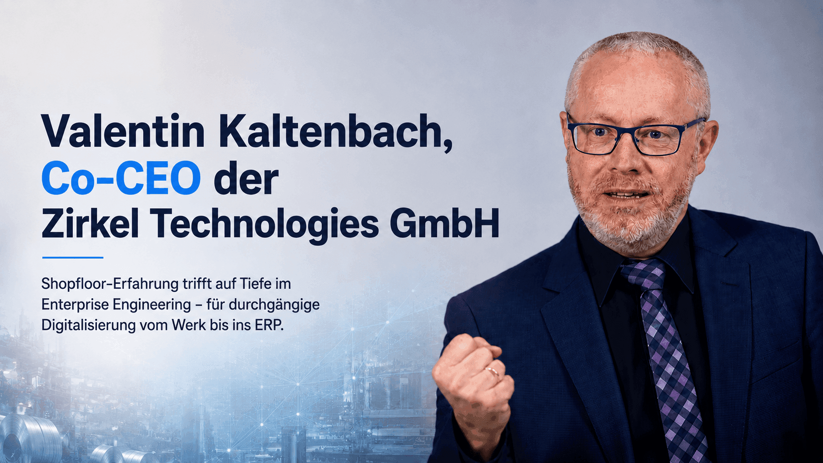 Valentin Kaltenbach wird Co-CEO von ZirkelTech