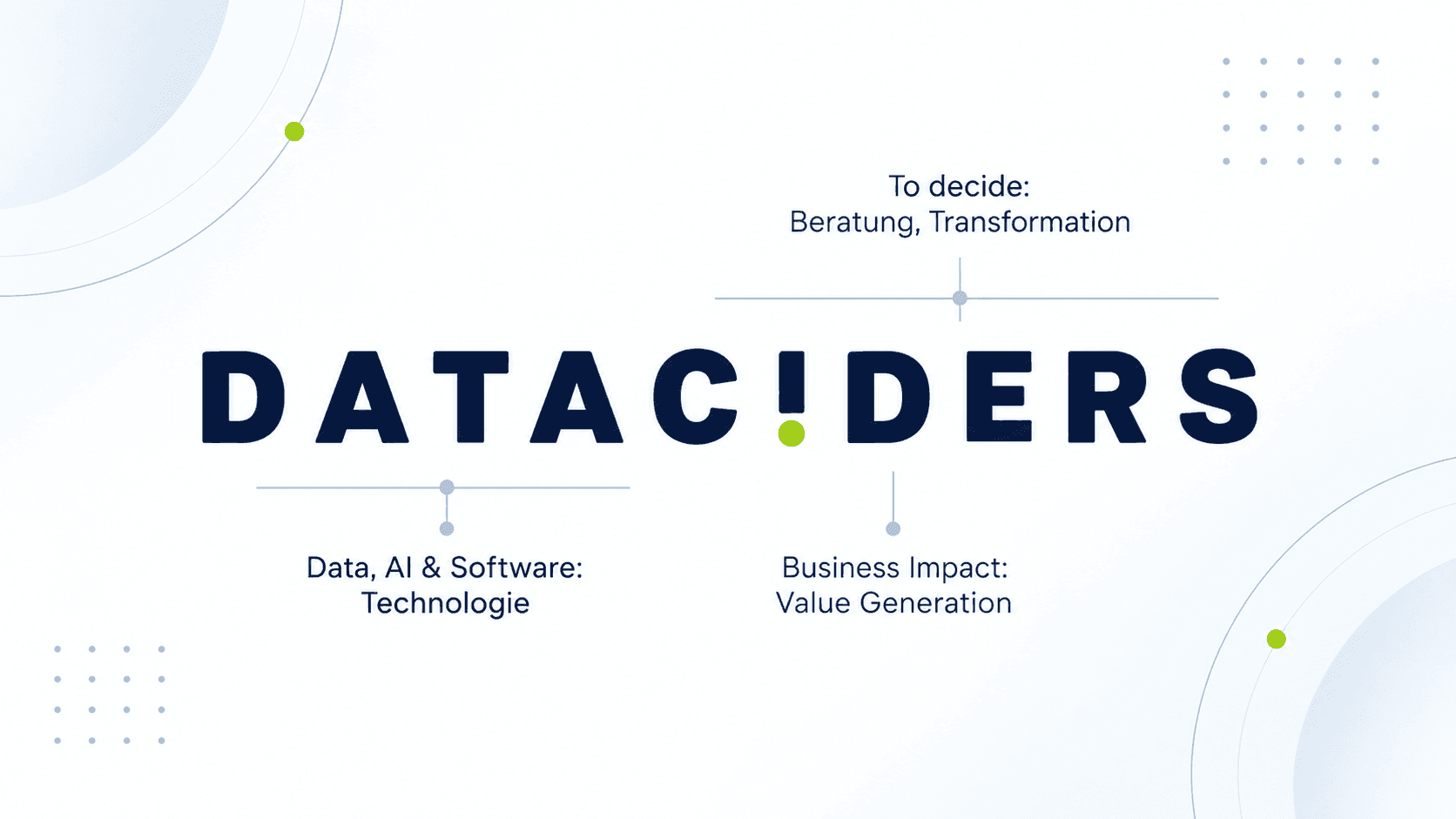 Dataciders